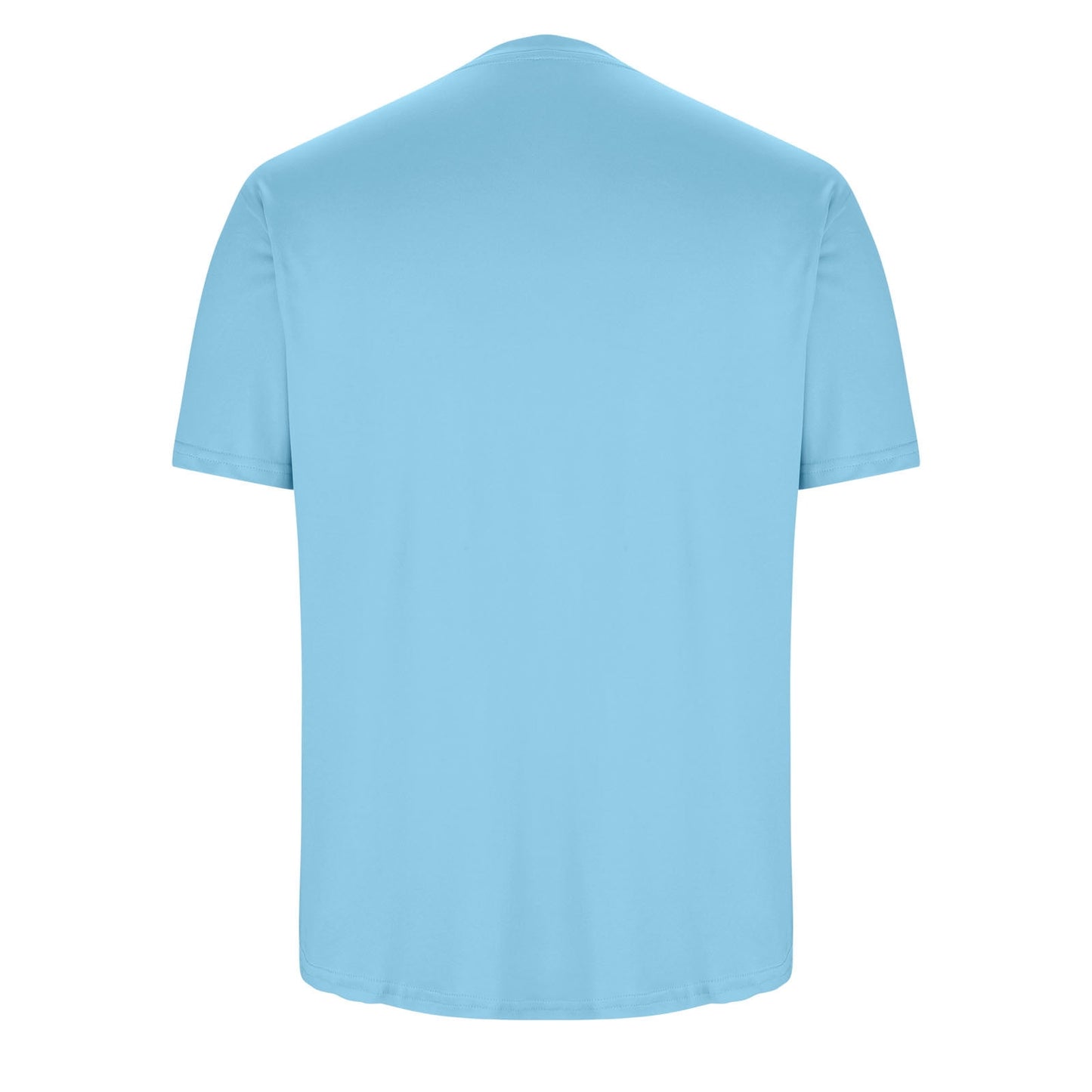 Men’s Short Sleeve Athletic T-Shirt – Quick Dry Training Top, Light Blue