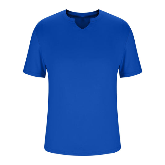 Men’s Short Sleeve Athletic T-Shirt – Quick Dry Workout Top, Blue